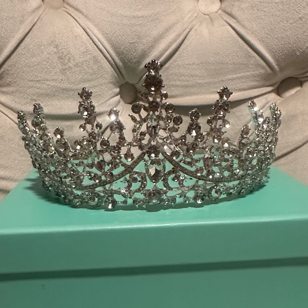 Sparkling Silver Tiara
